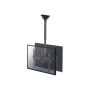Neomounts NM-C440DBLACK Dual monitor/TV mount ceiling , Adjustable Height, Rotate, Tilt, Swivel , 32-60 , Maximum weight (capacity) 45 kg , Black
