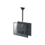 Neomounts NM-C440DBLACK Dual monitor/TV mount ceiling , Adjustable Height, Rotate, Tilt, Swivel , 32-60 , Maximum weight (capacity) 45 kg , Black