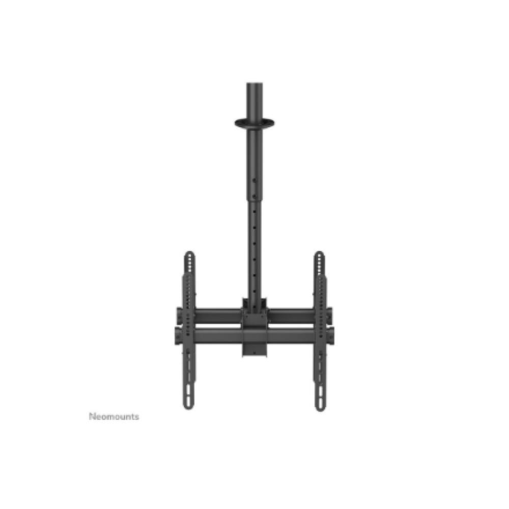 Neomounts NM-C440DBLACK Dual monitor/TV mount ceiling , Adjustable Height, Rotate, Tilt, Swivel , 32-60 , Maximum weight (capacity) 45 kg , Black