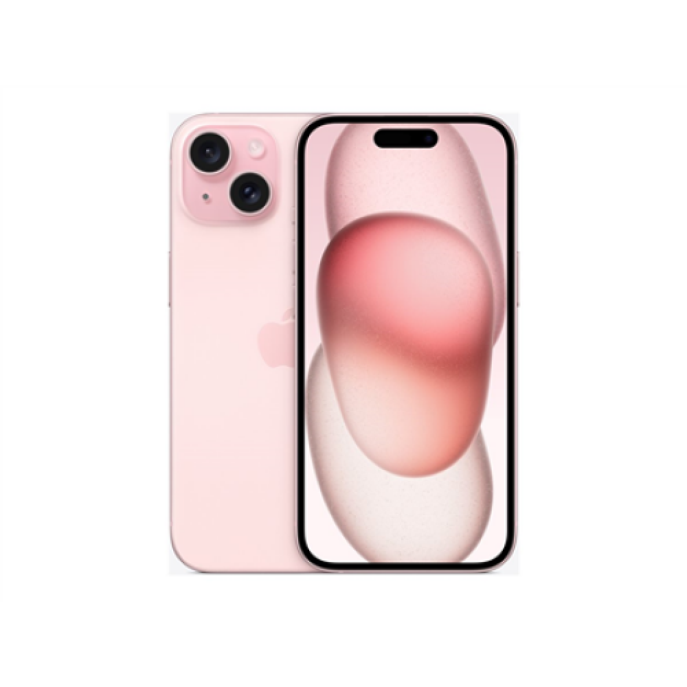 Apple , iPhone 15 , Pink , 6.1 , Super Retina XDR display , 2556 x 1179 pixels , A16 Bionic , Internal RAM 6 GB , 512 GB , Dual SIM , Nano-SIM and eSIM , 4G , 5G , Main camera resolution 48+12 MP , Secondary camera resolution 12 MP , iOS