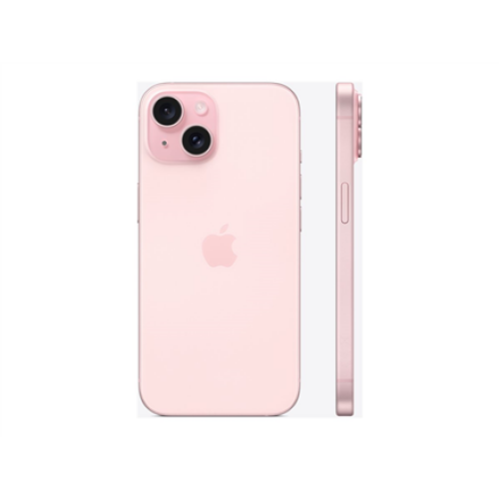 Apple , iPhone 15 , Pink , 6.1 , Super Retina XDR display , 2556 x 1179 pixels , A16 Bionic , Internal RAM 6 GB , 512 GB , Dual SIM , Nano-SIM and eSIM , 4G , 5G , Main camera resolution 48+12 MP , Secondary camera resolution 12 MP , iOS