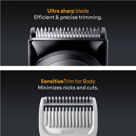 Braun 7-in-1 Grooming Kit , All-in-One Kit Series 5 AIO5520 , Cordless , Number of length steps 14 , Black