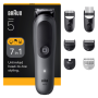 Braun 7-in-1 Grooming Kit , All-in-One Kit Series 5 AIO5520 , Cordless , Number of length steps 14 , Black
