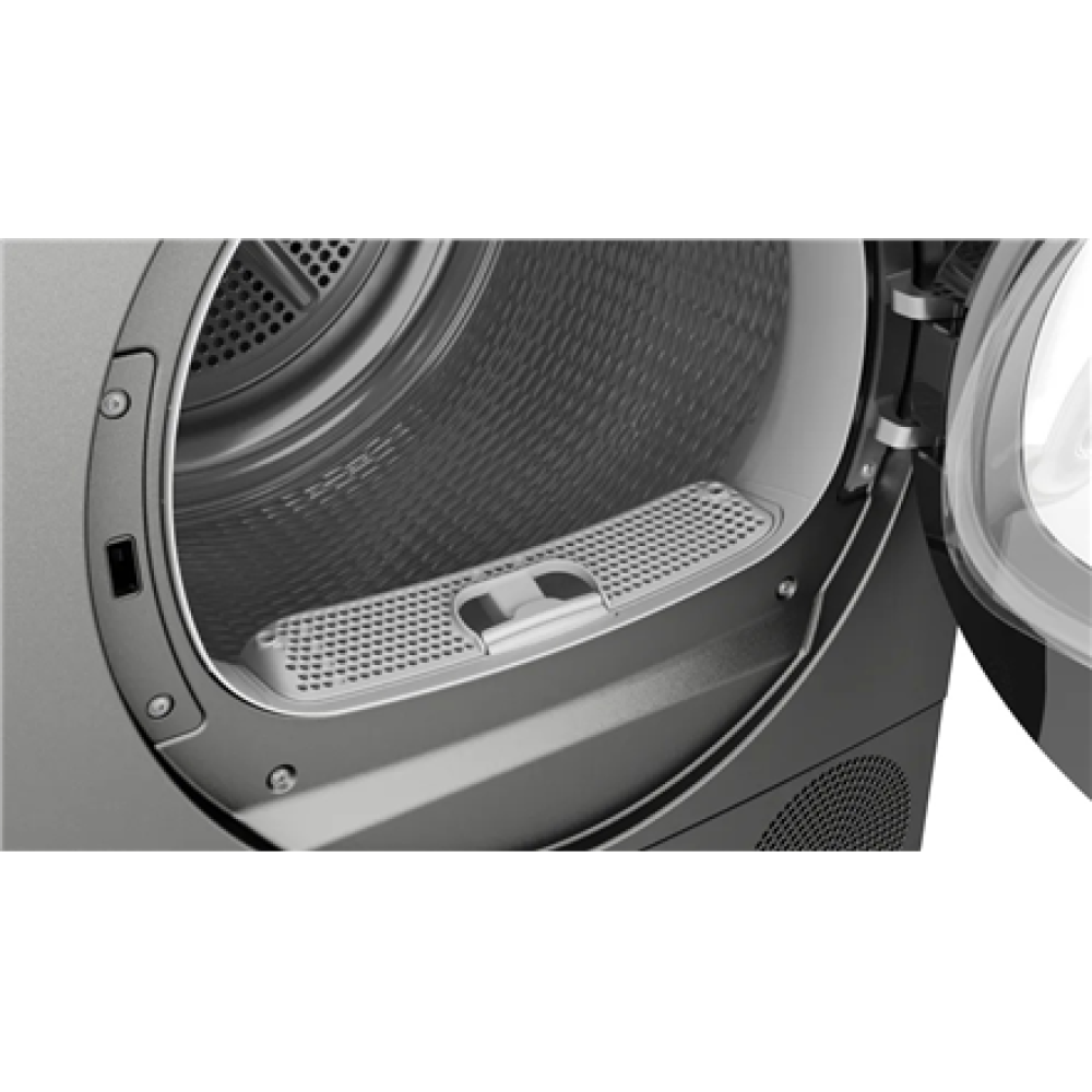 Bosch Dryer Machine with Heat Pump , WQG245DXSN , Energy efficiency class A+++ , Front loading , 9 kg , Condensation , LCD , Depth 61.3 cm , Grey