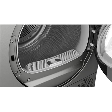 Bosch Dryer Machine with Heat Pump , WQG245DXSN , Energy efficiency class Class C , Front loading , 9 kg , Condensation , LCD , Depth 61.3 cm , Grey