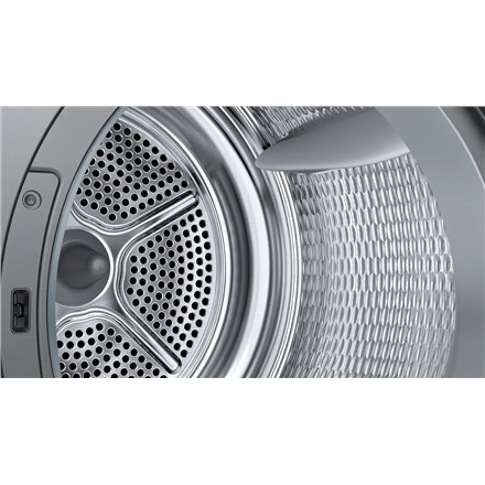 Bosch Dryer Machine with Heat Pump , WQG245DXSN , Energy efficiency class Class C , Front loading , 9 kg , Condensation , LCD , Depth 61.3 cm , Grey
