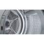 Bosch Dryer Machine with Heat Pump , WQG245DXSN , Energy efficiency class A+++ , Front loading , 9 kg , Condensation , LCD , Depth 61.3 cm , Grey
