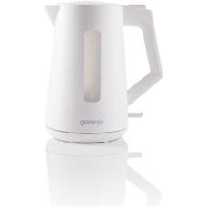Gorenje Kettle , K17OPW , 2200 W , Electric , 1.7 L , 360° rotational base , Plastic , White Gorenje Kettle , K17OPW , 2200 W , Electric , 1.7 L , 360° rotational base , Plastic , White