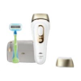 Braun , Epilator , PL5054 Silk-expert Pro 5 IPL , Bulb lifetime (flashes) 400.000 , Number of power levels 10 , White/Gold