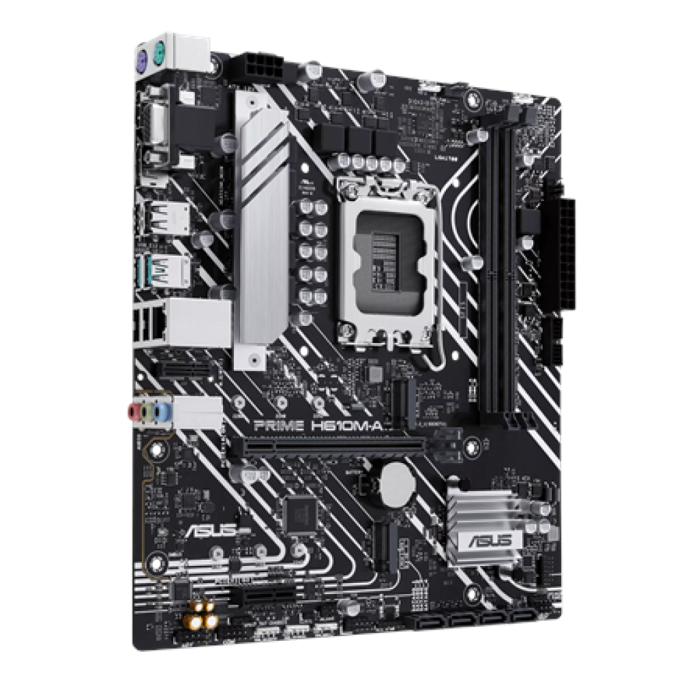Asus PRIME H610M-A R2.0 , Processor family Intel , Processor socket LGA1700 , Supported hard disk drive interfaces M.2, SATA , Number of SATA connectors 4