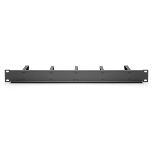 Digitus , Cable Management Panel , DN-97602 , 5x cable management ring (HxD: 40x60 mm). The Cable Management Panel is getting fixed on the 483 mm (19“) profile rails. Five cable guiding rings allow an easy, horizontal array of patch cables. It guarantees 