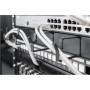 Digitus , Cable Management Panel , DN-97602 , 5x cable management ring (HxD: 40x60 mm). The Cable Management Panel is getting fixed on the 483 mm (19“) profile rails. Five cable guiding rings allow an easy, horizontal array of patch cables. It guarantees 