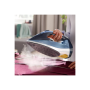 Philips Steam Iron , DST7020/20 , Steam Iron , 2800 W , Water tank capacity 300 ml , Continuous steam 50 g/min , Steam boost performance 250 g/min , Blue