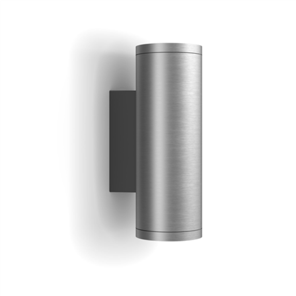 Philips Hue WCA Appear Outdoor Wall Lantern, Inox , 8 W , 2000-6500 Hue White Colour Ambiance