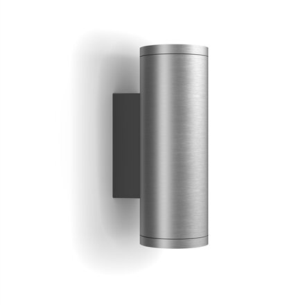 Philips Hue WCA Appear Outdoor Wall Lantern, Inox , 8 W , 2000-6500 Hue White Colour Ambiance