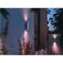 Philips Hue WCA Appear Outdoor Wall Lantern, Inox , 8 W , 2000-6500 Hue White Colour Ambiance