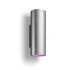 Philips Hue WCA Appear Outdoor Wall Lantern, Inox , 8 W , 2000-6500 Hue White Colour Ambiance