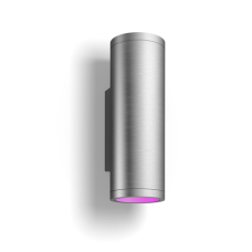 Philips Hue WCA Appear Outdoor Wall Lantern, Inox , 8 W , 2000-6500 Hue White Colour Ambiance