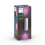 Philips Hue WCA Appear Outdoor Wall Lantern, Inox , 8 W , 2000-6500 Hue White Colour Ambiance