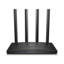 TP-LINK AC1200 Wireless Gigabit Router Archer C6U 802.11ac 300+867 Mbit/s 10/100/1000 Mbit/s Ethernet LAN (RJ-45) ports 4 Mesh Support No MU-MiMO Yes No mobile broadband Antenna type External 1× USB 2.0