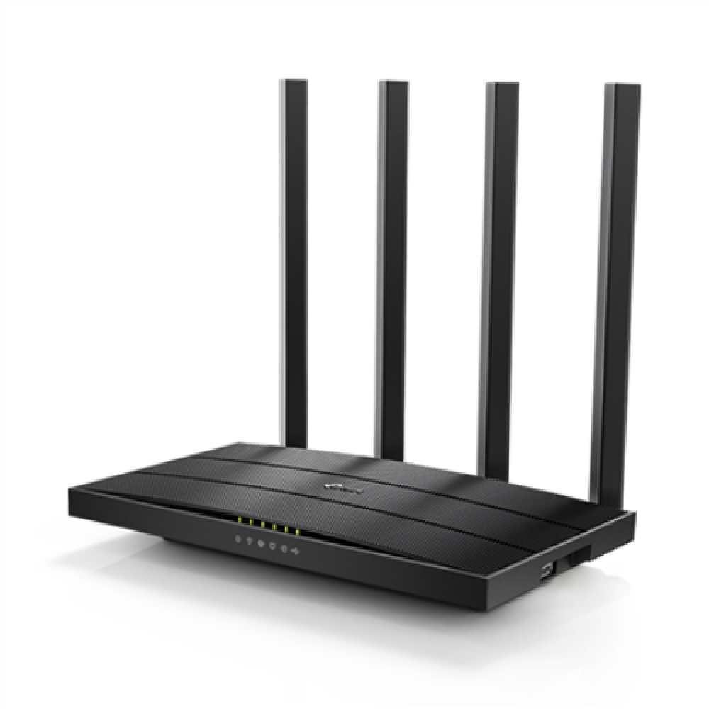 TP-LINK AC1200 Wireless Gigabit Router Archer C6U 802.11ac 300+867 Mbit/s 10/100/1000 Mbit/s Ethernet LAN (RJ-45) ports 4 Mesh Support No MU-MiMO Yes No mobile broadband Antenna type External 1× USB 2.0