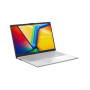 Asus , Vivobook Go 15 E1504FA-BQ251W , Cool Silver , 15.6 , IPS , FHD , 1920 x 1080 pixels , 60 Hz , Anti-glare , AMD Ryzen 5 , 7520U , 8 GB , LPDDR5 on board , Solid-state drive capacity 512 GB , AMD Radeon Graphics , Windows 11 Home in S Mode , 802.11ax