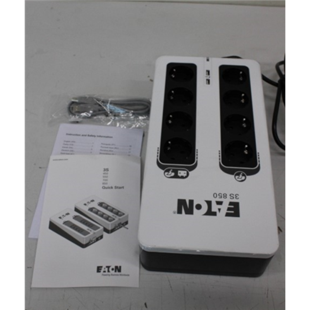 SALE OUT. Eaton UPS 3S 850 DIN , Eaton , UPS , 3S 850 DIN , 850 VA , 510 W , DEMO