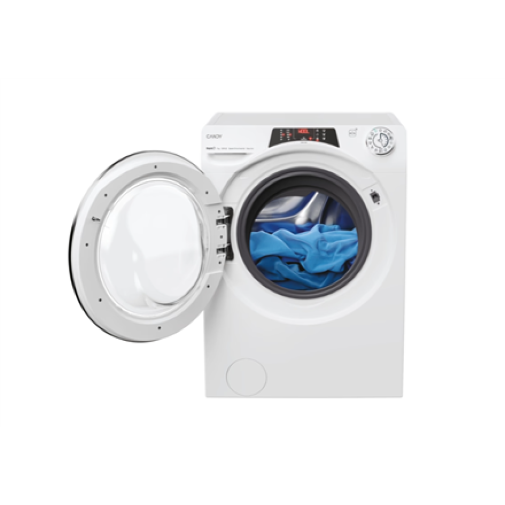 RO41274DWMCT/1-S Candy Washing machine , RO41274DWMCT/1-S , Energy efficiency class A , Front loading , Washing capacity 7 kg , 1200 RPM , Depth 45.4 cm , Width 60 cm , Display , 4-digit , Steam function , Wi-Fi , White