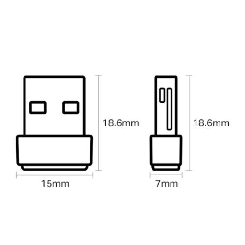 TP-LINK , Dual Band USB 2.0 Adapter , Archer T2U Nano