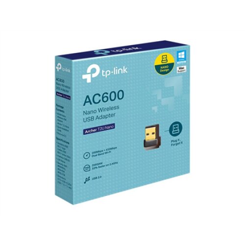 TP-LINK , Dual Band USB 2.0 Adapter , Archer T2U Nano