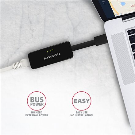 AXAGON ADE-XR USB 2.0 Ethernet 10/100 adapter with automatic installation