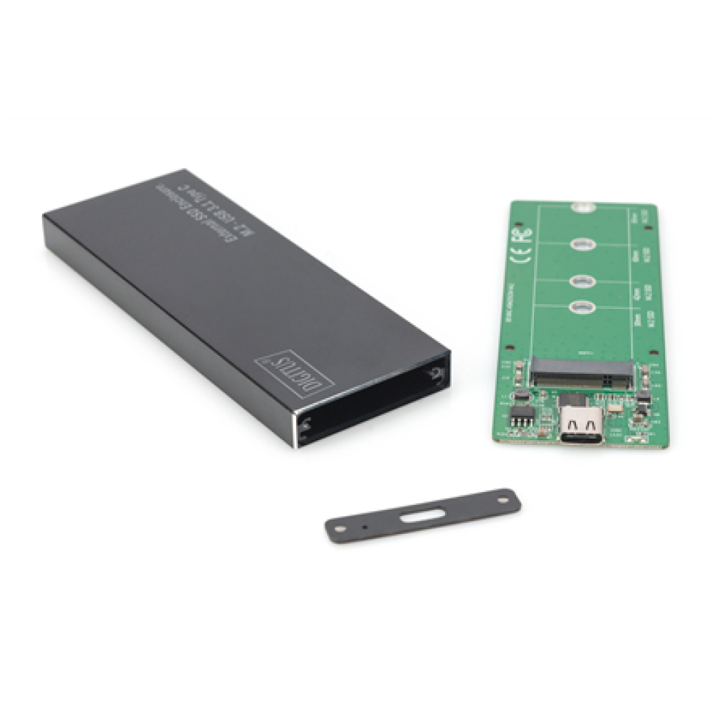 Digitus External SSD Enclosure, M.2 - USB Type-C