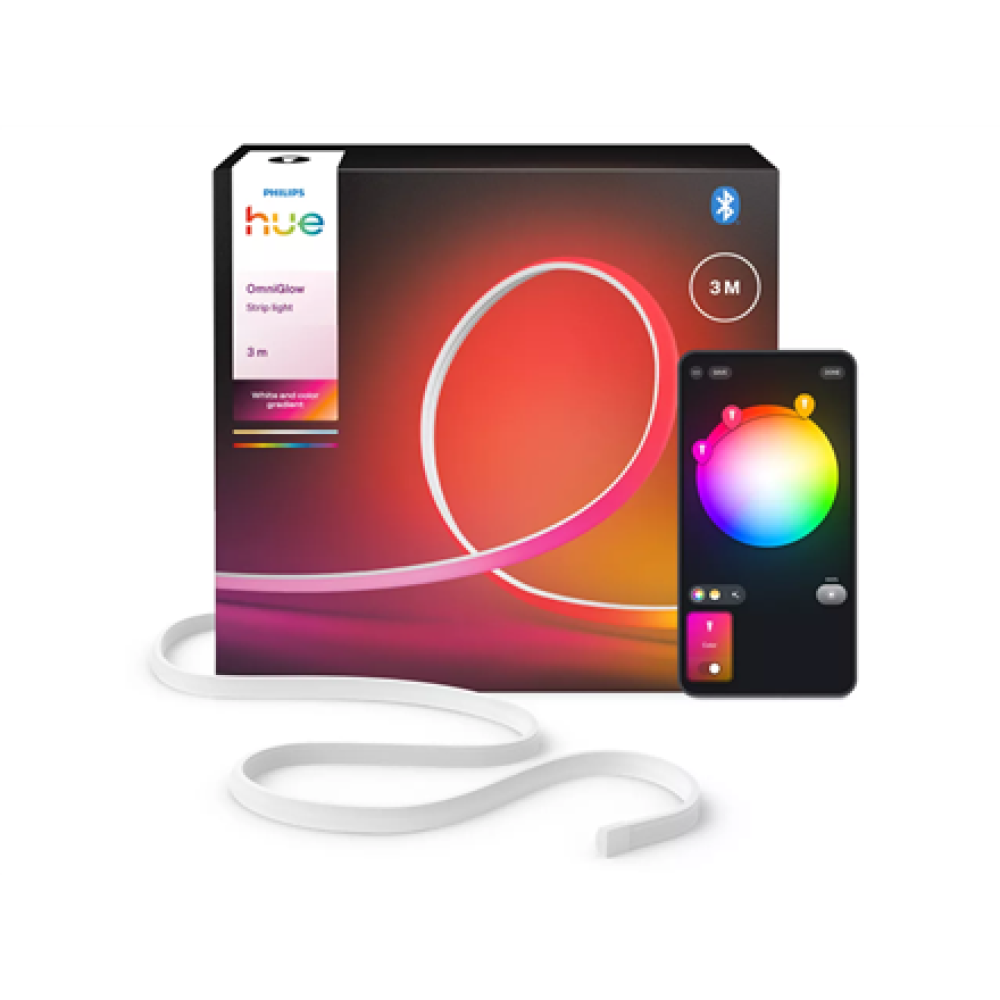 Philips Hue OmniGlow Lightstrip 3 m , 40 W , Bluetooth, Zigbee
