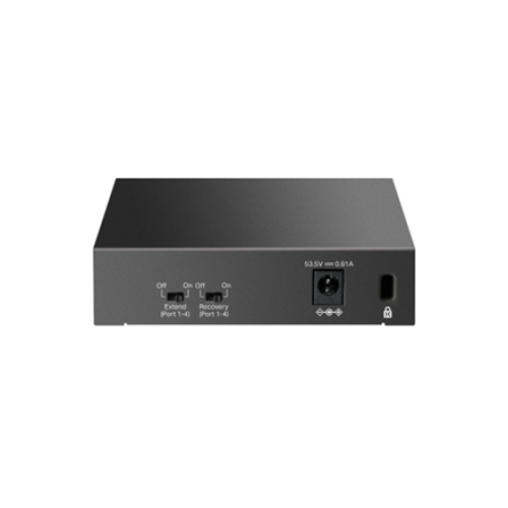 TP-LINK , 5-Port 10/100Mbps Switch with 4-Port PoE , LS105LP , Unmanaged , Desktop