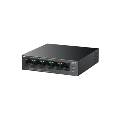 TP-LINK , 5-Port 10/100Mbps Switch with 4-Port PoE , LS105LP , Unmanaged , Desktop
