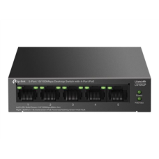 TP-LINK , 5-Port 10/100Mbps Switch with 4-Port PoE , LS105LP , Unmanaged , Desktop