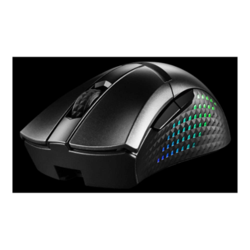 MSI , Lightweight Wireless Gaming Mouse , GM51 , Gaming Mouse , Wireless , 2.4GHz , Black