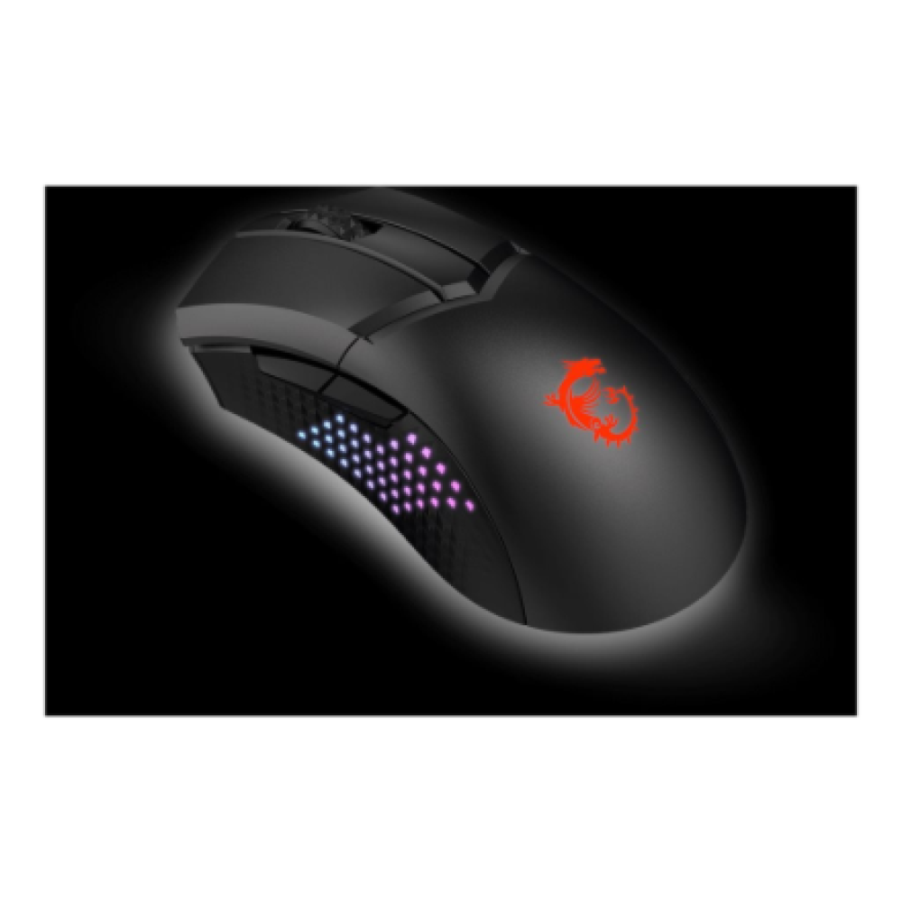 MSI , Lightweight Wireless Gaming Mouse , GM51 , Gaming Mouse , Wireless , 2.4GHz , Black