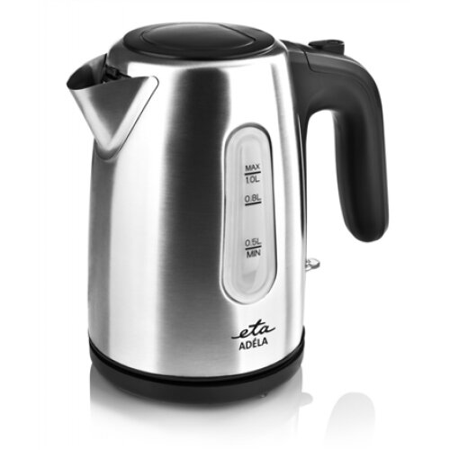 ETA Kettle , ETA160490000 ADÉLA , Electric , 1600 W , 1 L , Stainless Steel , 360° rotational base , Stainless Steel