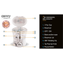 Camry , Oral Irrigator , CR 2172 , Corded , 600 ml , Number of heads 7 , White