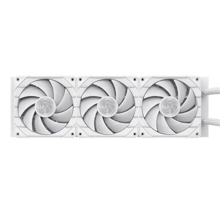 Gamemax CPU Liquid Cooler , HAILSTORM 360 LCD WH , White