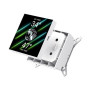 Gamemax CPU Liquid Cooler , HAILSTORM 360 LCD WH , White