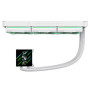 Gamemax CPU Liquid Cooler , HAILSTORM 360 LCD WH , White
