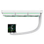 Gamemax CPU Liquid Cooler , HAILSTORM 360 LCD WH , White