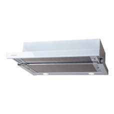 CATA , Hood , TF 2003 600 GWH , Telescopic , Energy efficiency class C , Width 60 cm , 390 m³/h , Mechanical control , LED , White Glass