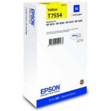 Epson T7554 XL , Ink Cartridge , Yellow