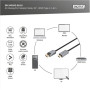 Digitus 4K DisplayPort Adapter Cable, DP - HDMI Type A , DB-340202-018-S , 1.8 m