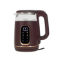 Adler Kettle with LED Display , AD 1305 , Electric , 2200 W , 1.7 L , Plastic , 360° rotational base , Burgundy