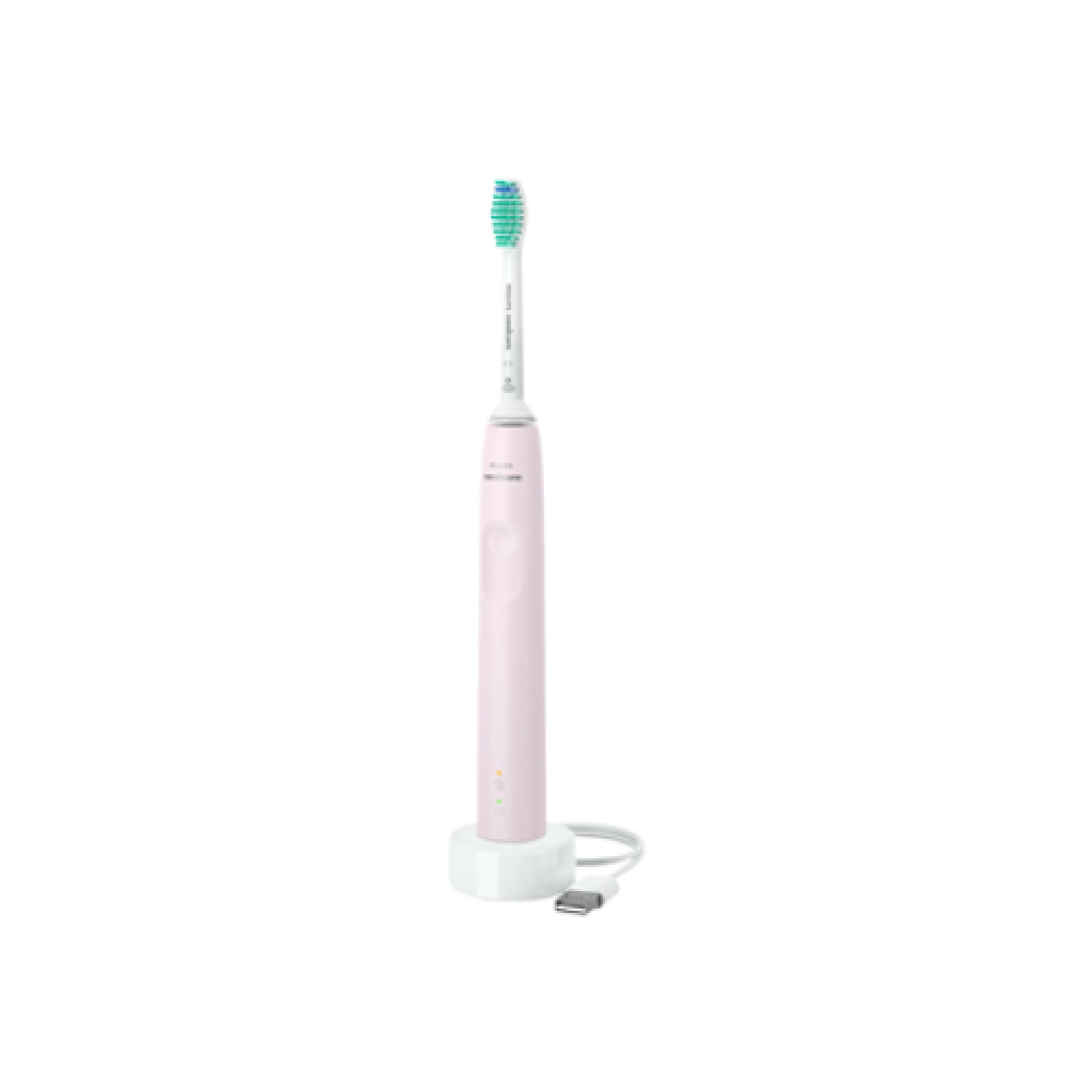 Philips , Electric Toothbrush , HX3673/11 Sonicare 3100 Sonic , Rechargeable , For adults , Number of brush heads included 1 , Number of teeth brushing modes 1 , Sonic technology , Pink