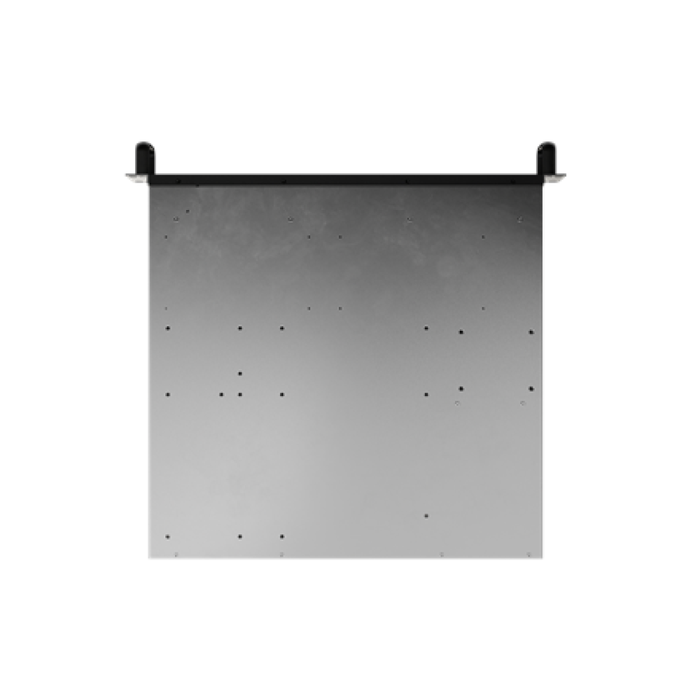 Lanberg Rackmount server chassis ATX 420/10 19/1U , SC01-4201-10B , Black